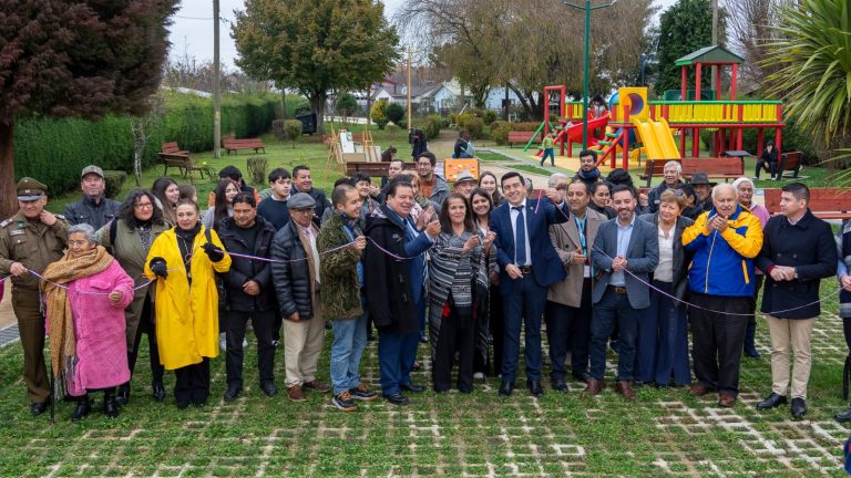 Villa Padre Hurtado de Itropulli celebró la inauguración de obras que mejorarán la calidad de vida de 50 familias
