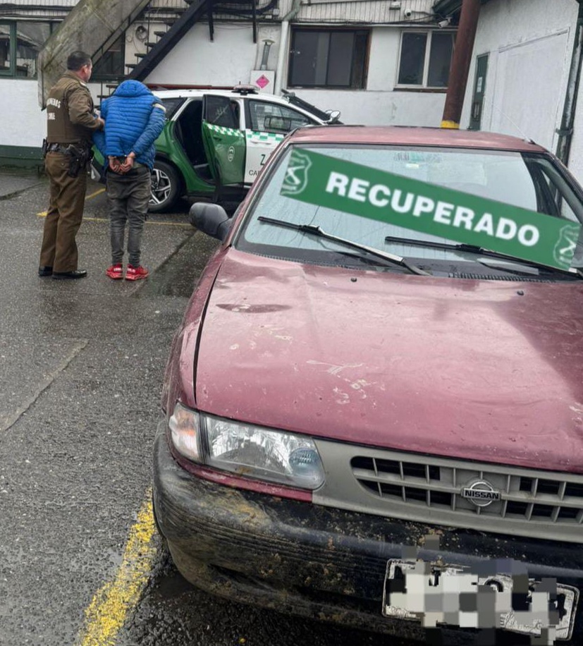 Carabineros de Valdivia detiene a sujeto con amplio prontuario que ...