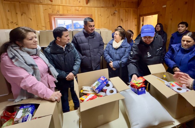 Municipio de Lago Ranco da el vamos a la entrega de 3.900 canastas de alimentos en beneficio de familias vulnerables