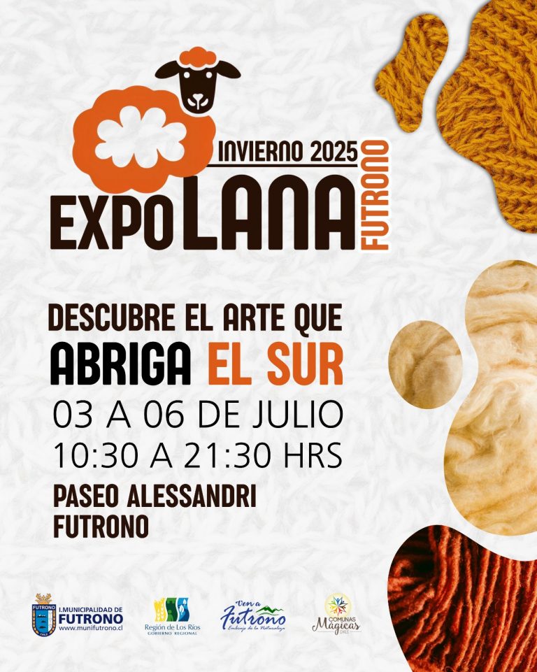 Futrono se viste de fiesta: XI Expo Lana se toma el fin de semana con artesanía, música y el humor estelar de «El Clavel»