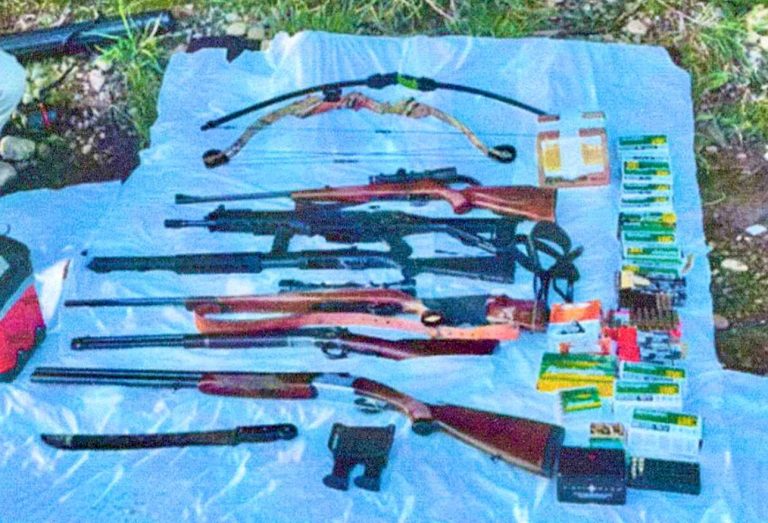 Fiscalia de Los Ríos formalizó a 3 hombres por robo de armas en fundo de Mariquina