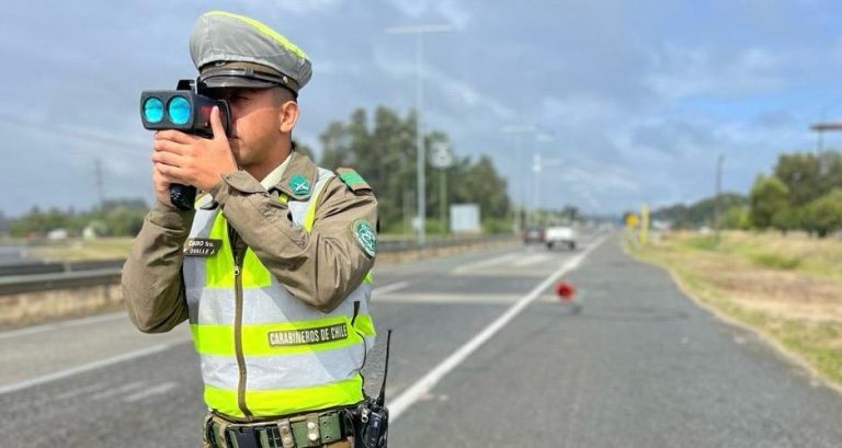 Carabineros cursa más de 2 mil infracciones en rutas de Valdivia Sur
