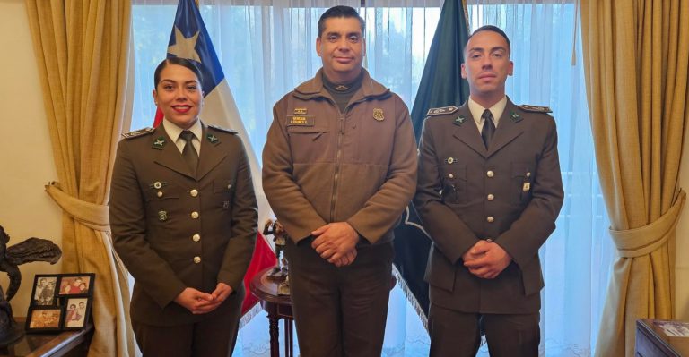 Aspirantes a oficial de Carabineros refuerzan labor policial en Valdivia