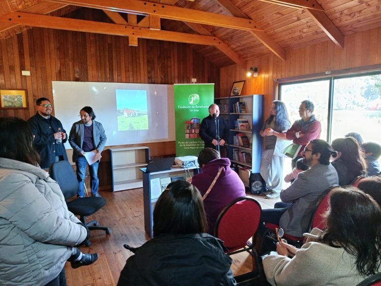 Punto de Lectura en Chaihuin: lanzan nuevo espacio para la cultura y el encuentro en la Selva Valdiviana