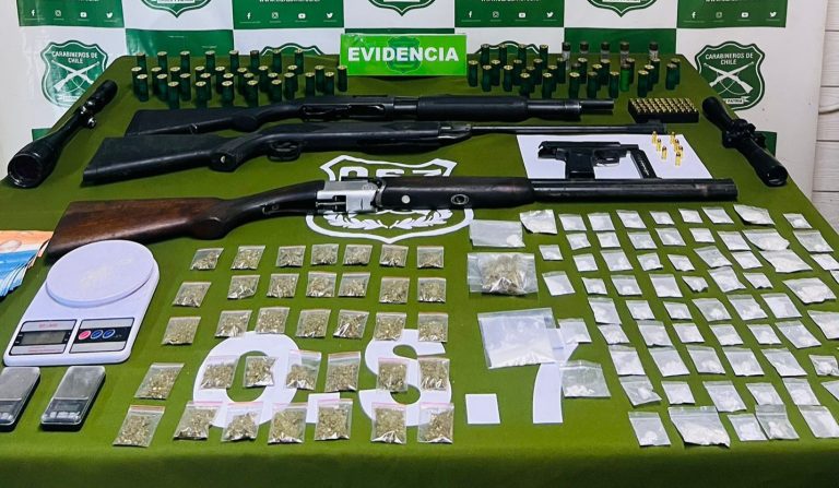 Desarticulan organización criminal en Panguipulli