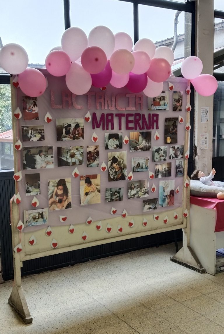 Hospital Base Valdivia conmemoró la Semana Mundial de la Lactancia Materna