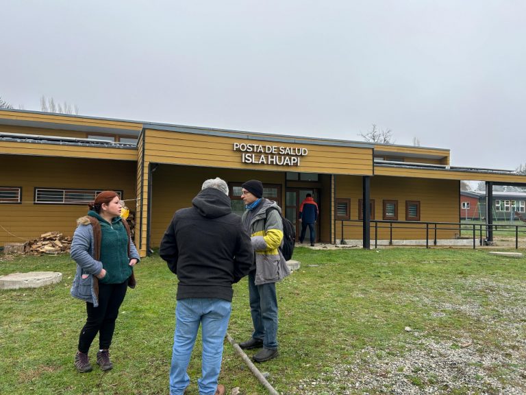 Isla Huapi se acerca a la apertura de su nueva Posta de Salud