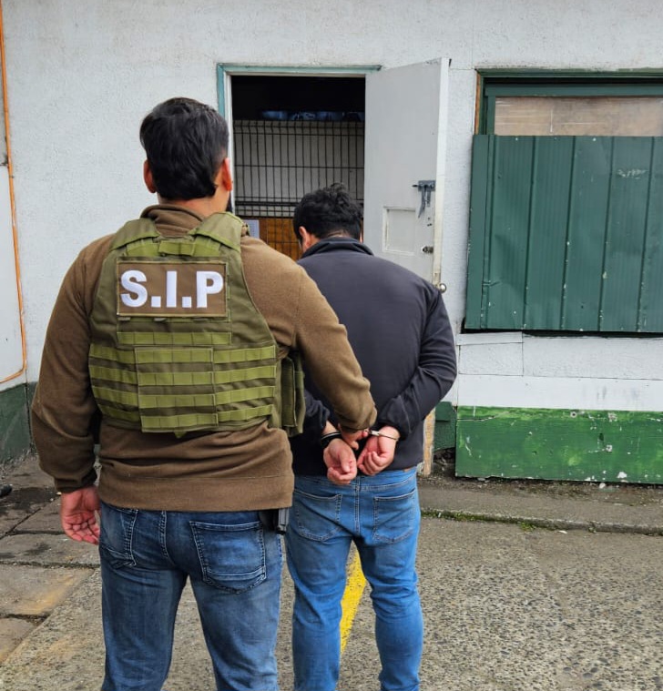 Por homicidio frustrado SIP valdivia detuvo a imputado con antecedentes