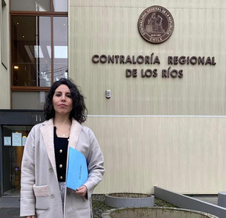 Senadora Gatica solicita a Contraloría investigar compra de terrenos de Seremi MOP Los Ríos