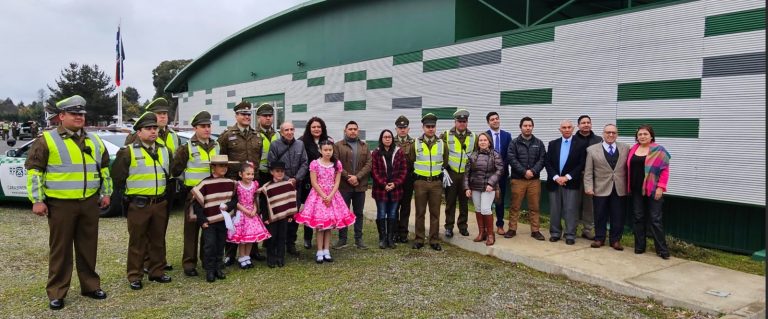 Inauguraron Tenencia de Carreteras Valdivia Norte y Sala de Monitoreo de seguridad en la Ruta 5 Sur