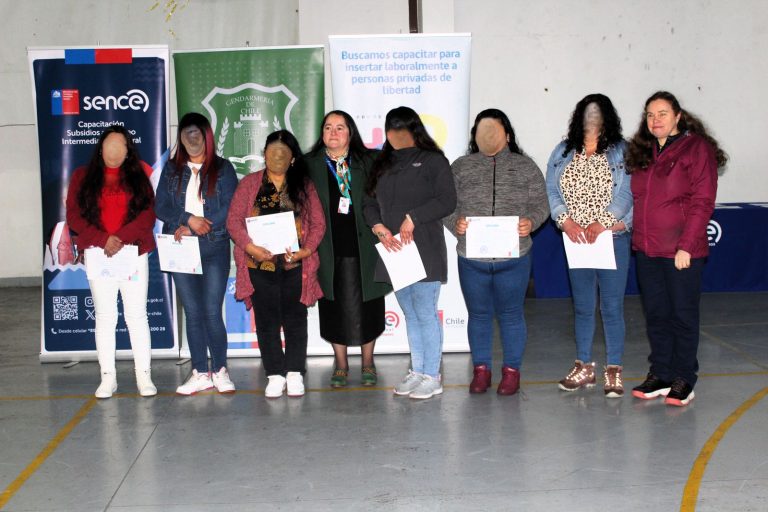 SENCE Los Ríos certifica a 43 personas privadas de libertad en oficios que fortalecen su reinserción laboral