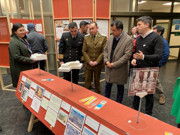 Dirección de Arquitectura celebra sus 150 años con exposición de recintos públicos en el edificio MOP Los Ríos 