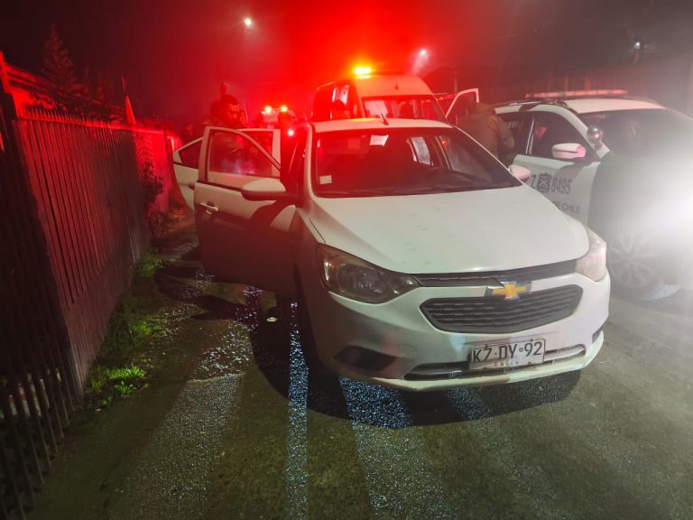 Cinco detenidos por robo con violencia en Río Bueno