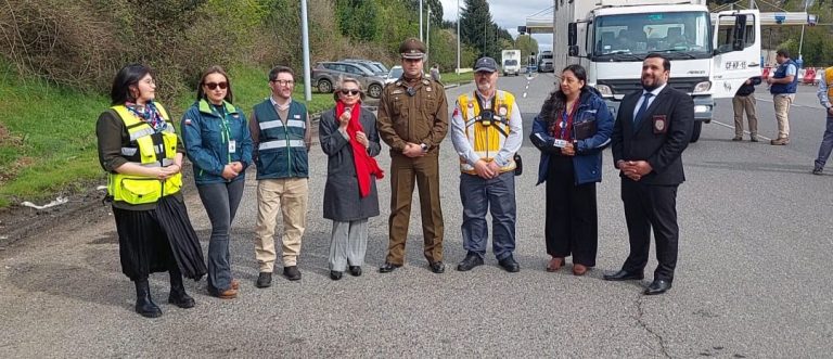 Intensifican controles multi institucionales en rutas de Los Ríos