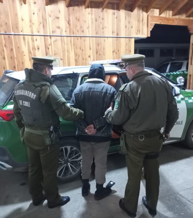 Detienen a conductor que huyó tras atropellar a ciclista en Lanco