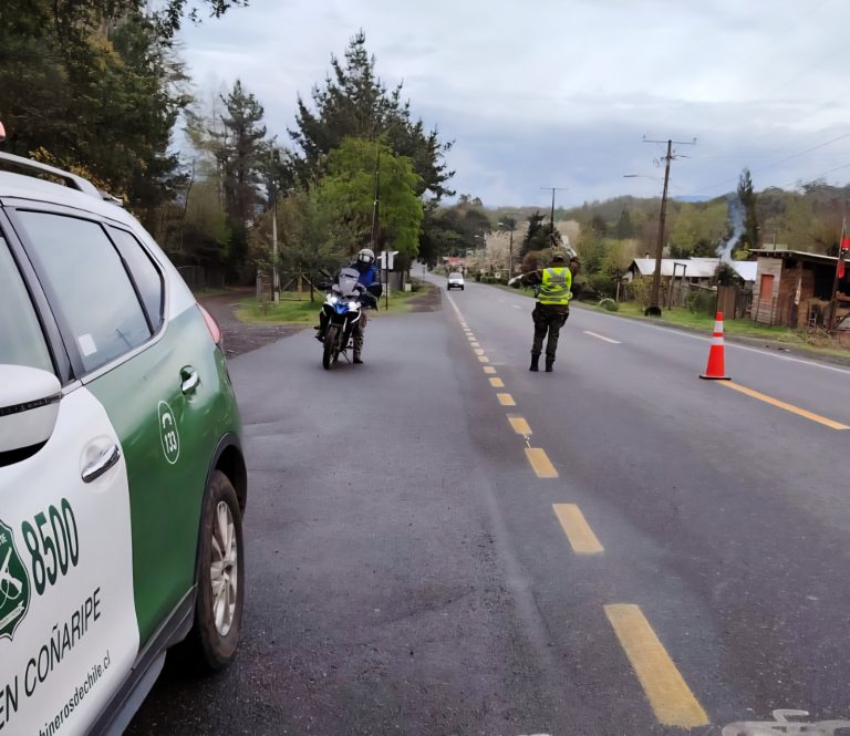 Un fallecido y 17 accidentes de tránsito dejó fin de semana largo en Los Ríos