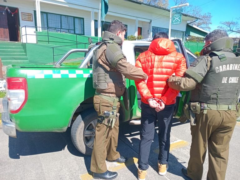 Carabineros detuvo a dos implicados en violento robo con intimidacion en Río Bueno