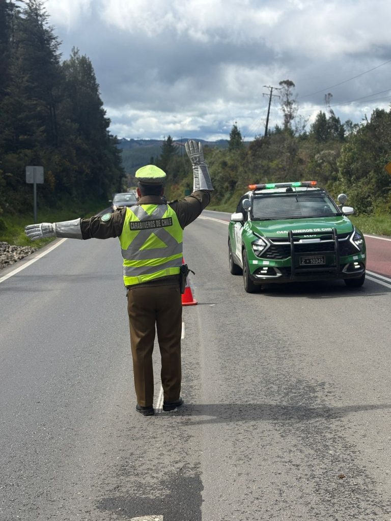 Operativo de control en Ruta T-206, registró 29 infracciones por excesos de velocidad