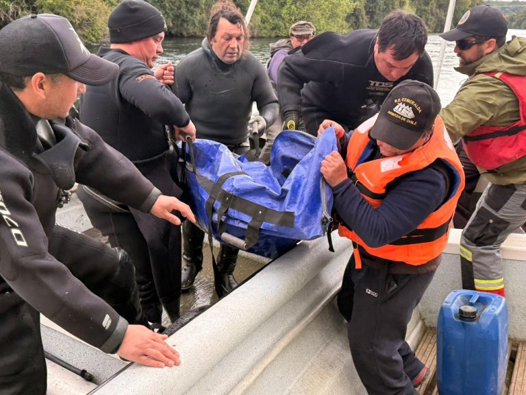 Fiscalía confirma hallazgo de cuerpo en el río Bueno que correspondería a Gonzalo Carrillo