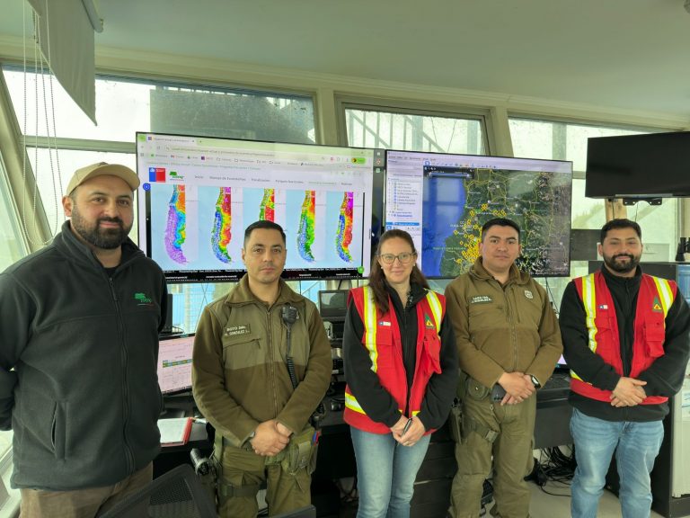 CONAF y Carabineros activan trabajo de coordinación para prevenir incendios forestales