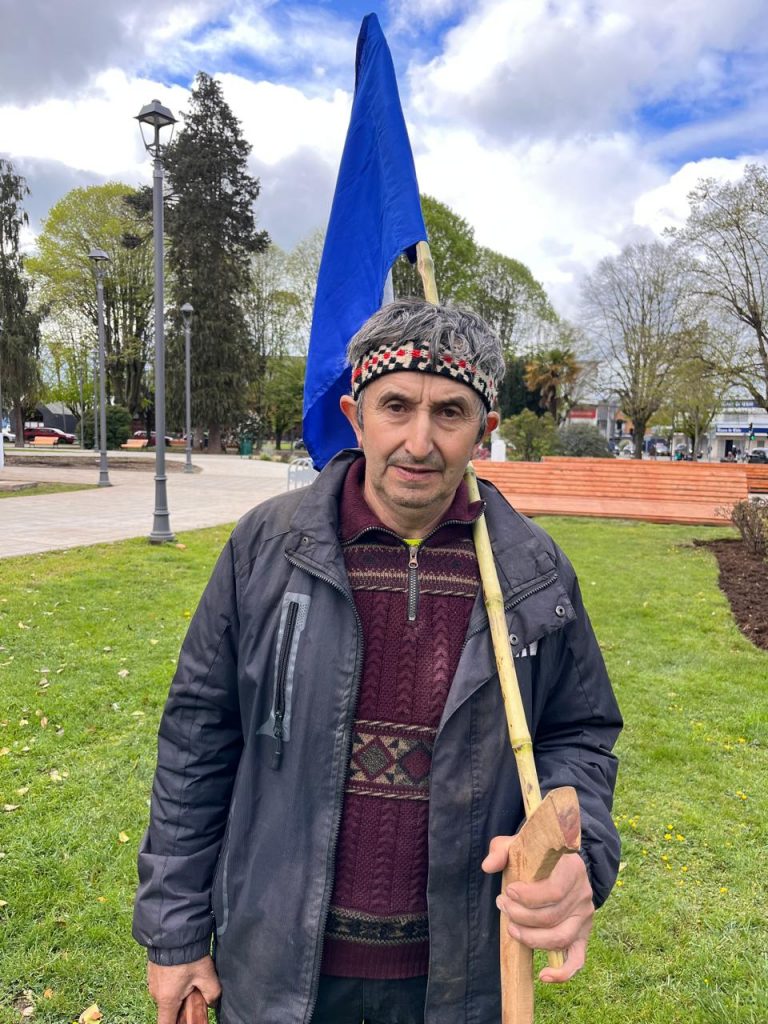 Dirigente mapuche denuncia impactos del proyecto eólico Ovejera Sur en Folleco: “Vamos a seguir dando la pelea hasta el final”
