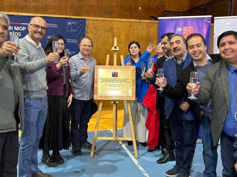 MOP inaugura ampliación de servicio sanitario rural de Mehuín que ahora entrega agua potable a 1.014 familias