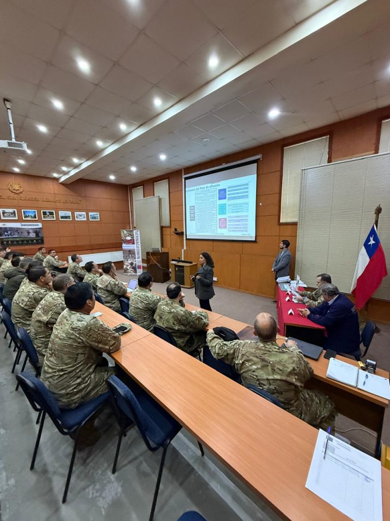 Plan de difusión impulsado por el GORE y Sernageomin continúa fortaleciendo la preparación regional frente a riesgos geológicos