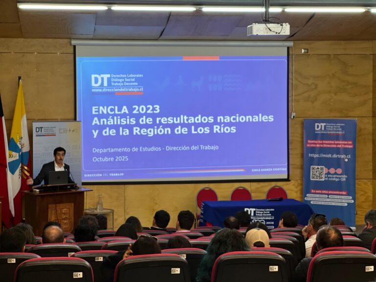 Dirección del Trabajo: contratos indefinidos en región de Los Ríos alcanzan el 81,2% y superan el promedio nacional