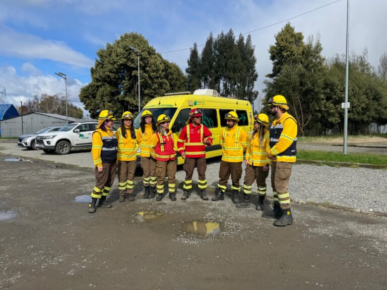 CONAF realiza nuevo llamado a postulación de brigadistas forestales para la temporada de mayor ocurrencia de incendios forestales