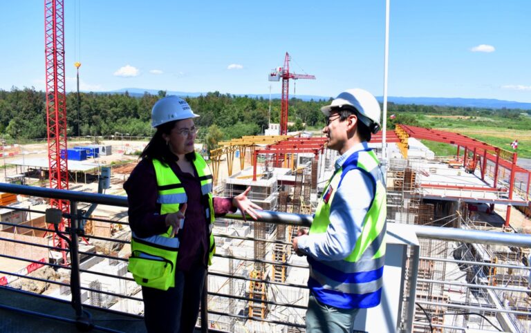 MOP avanza en modernización de Aeródromo Pichoy de Los Ríos con trabajos de obra gruesa