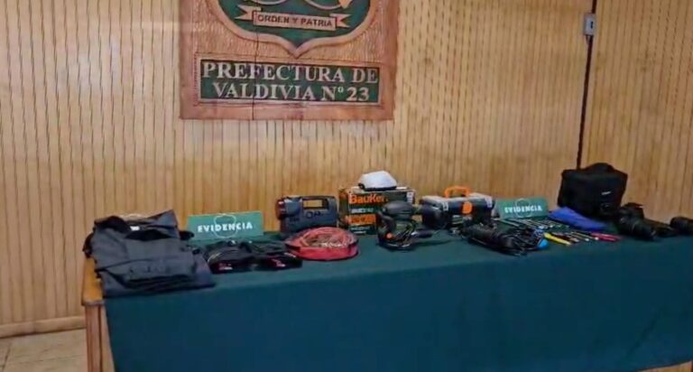 Carabineros SIP detuvo a sujeto por hurtos reiterados en Villa Bosque Sur de Valdivia