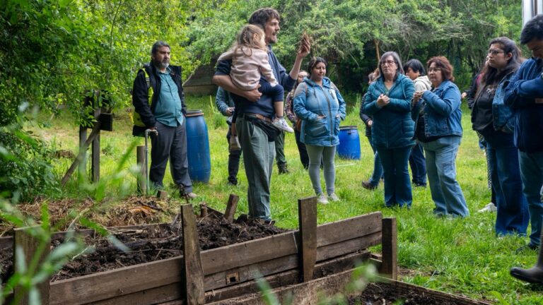 Lanzamiento Paillaco se Composta bien contó con el respaldo de la comunidad