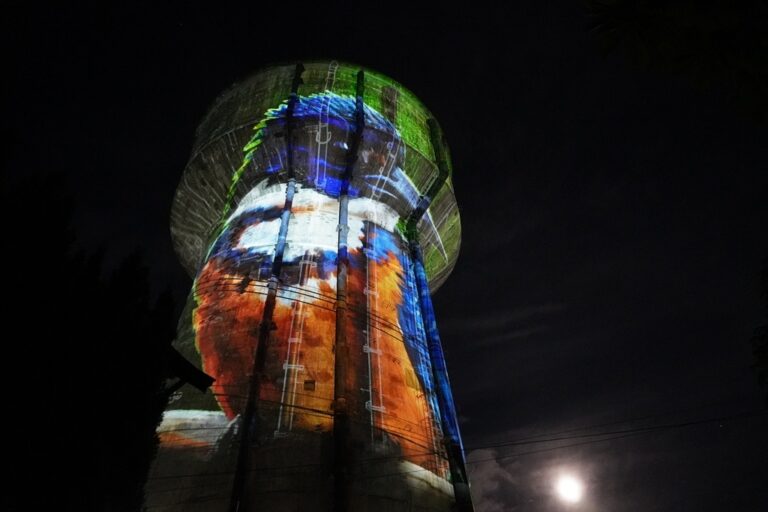 Copa de agua de Valdivia se vistió de luz y movimiento en cierre de programa de artes de la visualidad  