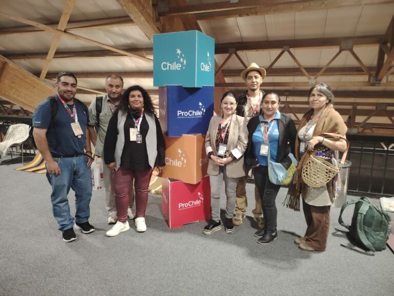 Artesanas de Los Ríos brillan internacionalmente en Expoartesanías 2025 en Colombia