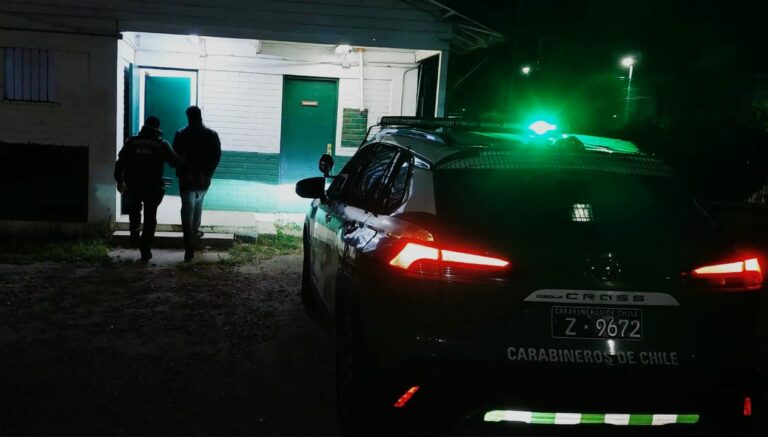 Dos detenidos en Valdivia por robo con violencia e intimidación