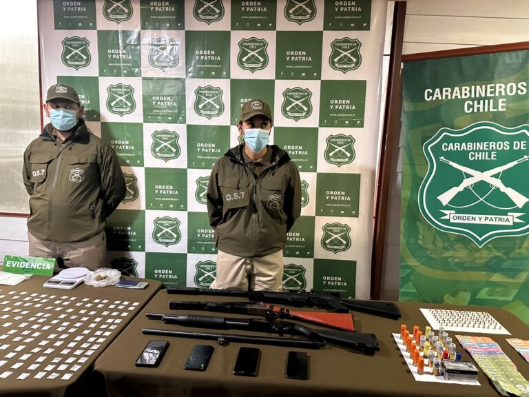Fiscalía y OS7 desarticulan clan familiar dedicado al tráfico de drogas en Paillaco