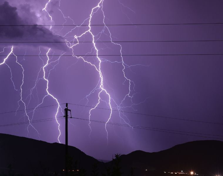 Se modifica cobertura de Alerta Temprana Preventiva para algunas comunas de Los Ríos por tormentas eléctricas