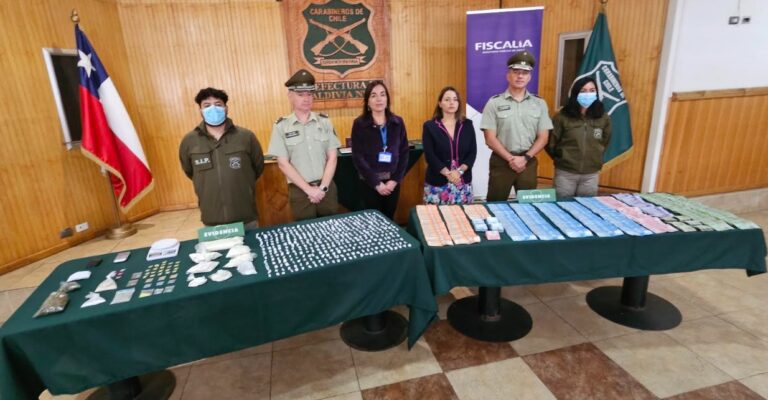 Investigación por homicidio terminó con 5 detenidos y 7 allanamientos simultáneos en Valdivia