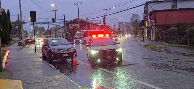 Luego de protagonizar un robo, Carabineros de Valdivia detuvo a sujeto con 16 reiteraciones