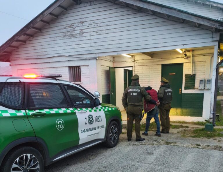 Detienen a sujeto por robo a empresa de reciclaje en Valdivia