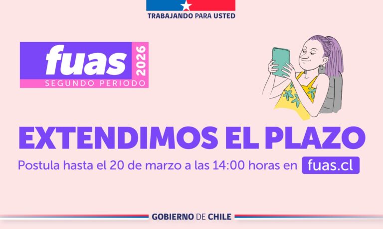 Últimos días para postular a beneficios estudiantiles en educación superior 2026 