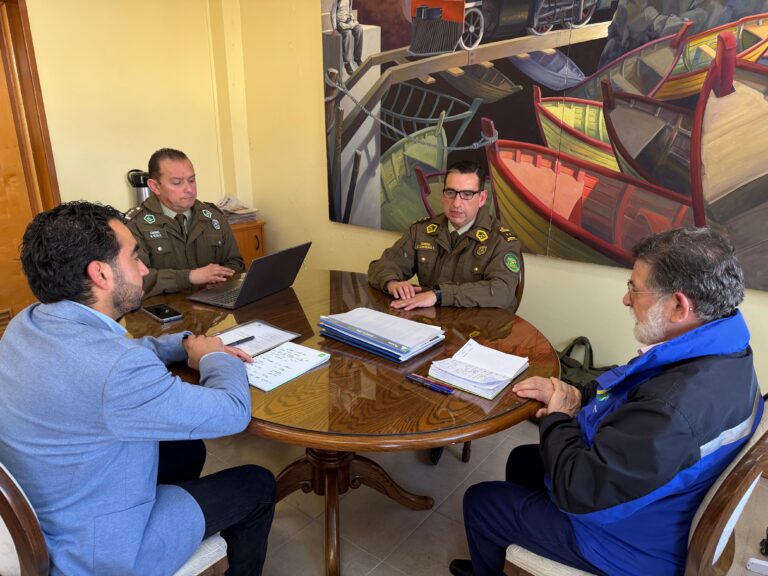 GORE refuerza coordinación con Carabineros y PDI ante preocupación por rebaja en presupuestos para seguridad