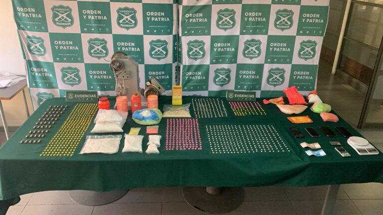 Desarticulan organización criminal dedicada a la fabricación y tráfico de drogas sintéticas