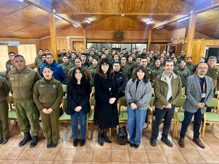SernamEG capacita a funcionarias/os de la Escuela de Formación de Carabineros en materia de violencia de género