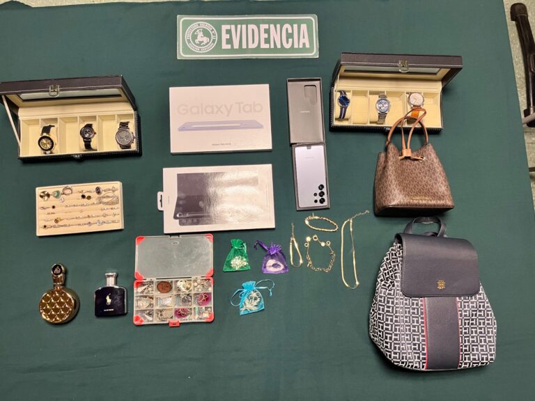 Carabineros detiene a 4 personas por robo a domicilio en sector Quitacalzón