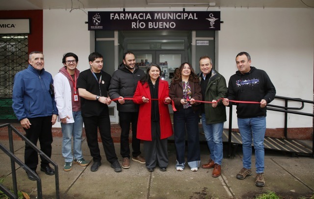 Río Bueno inaugura Farmacia Municipal y proyecta ampliar su cobertura para beneficiar a más familias