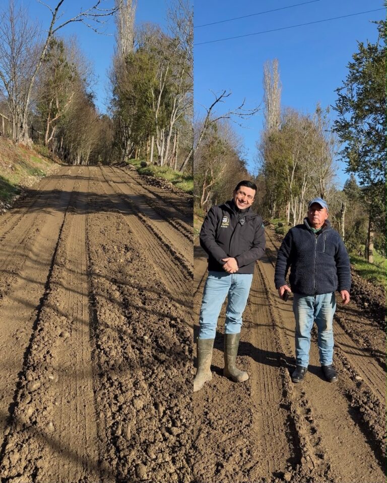Comienzan los trabajos de conservación de caminos en la Lumamahuida
