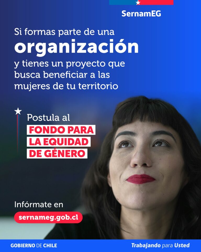 SernamEG invita a organizaciones de mujeres de Los Ríos a postular al Fondo para la Equidad de Género 2026