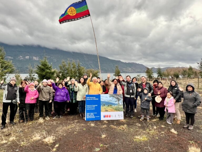 Comunidad Newen Koñofall de Coñaripe ejecuta construcción de un invernadero para preservar plantas nativas y medicinales