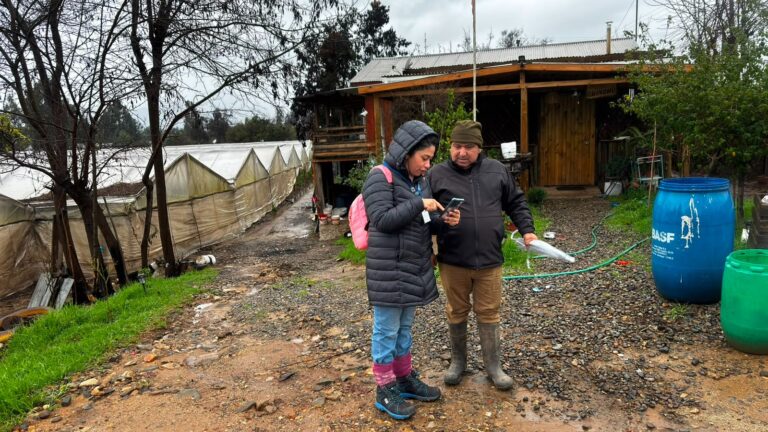 INDAP intensifica despliegue en terreno para acompañar a los agricultores afectados por sistema frontal